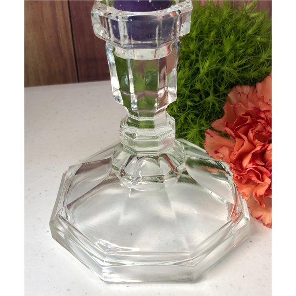 📦🎉MOVING SALE! Crystal Cut Candle Sticks - Picture 2 of 13